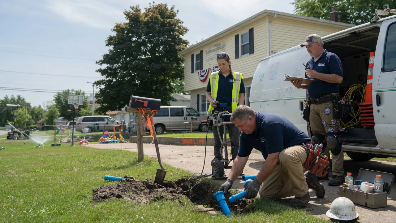 Slab Leak Repair in Columbiana, OH near me